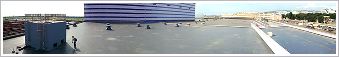 屋面防水超耐候外露式防水系統